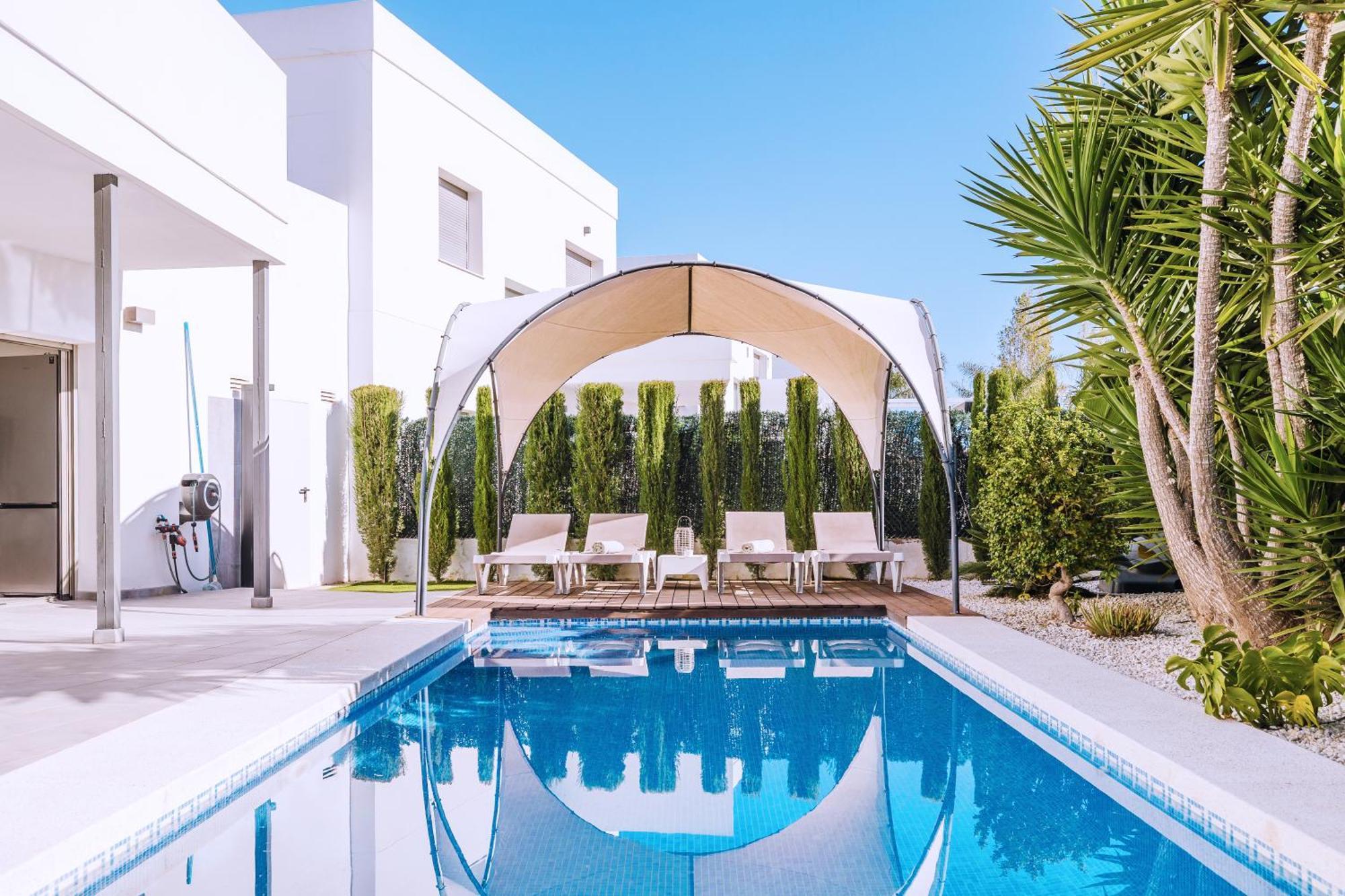 Casa Coco Stylisches Beachhouse Mit Pool & Sundeck Els Poblets Denia Екстер'єр фото