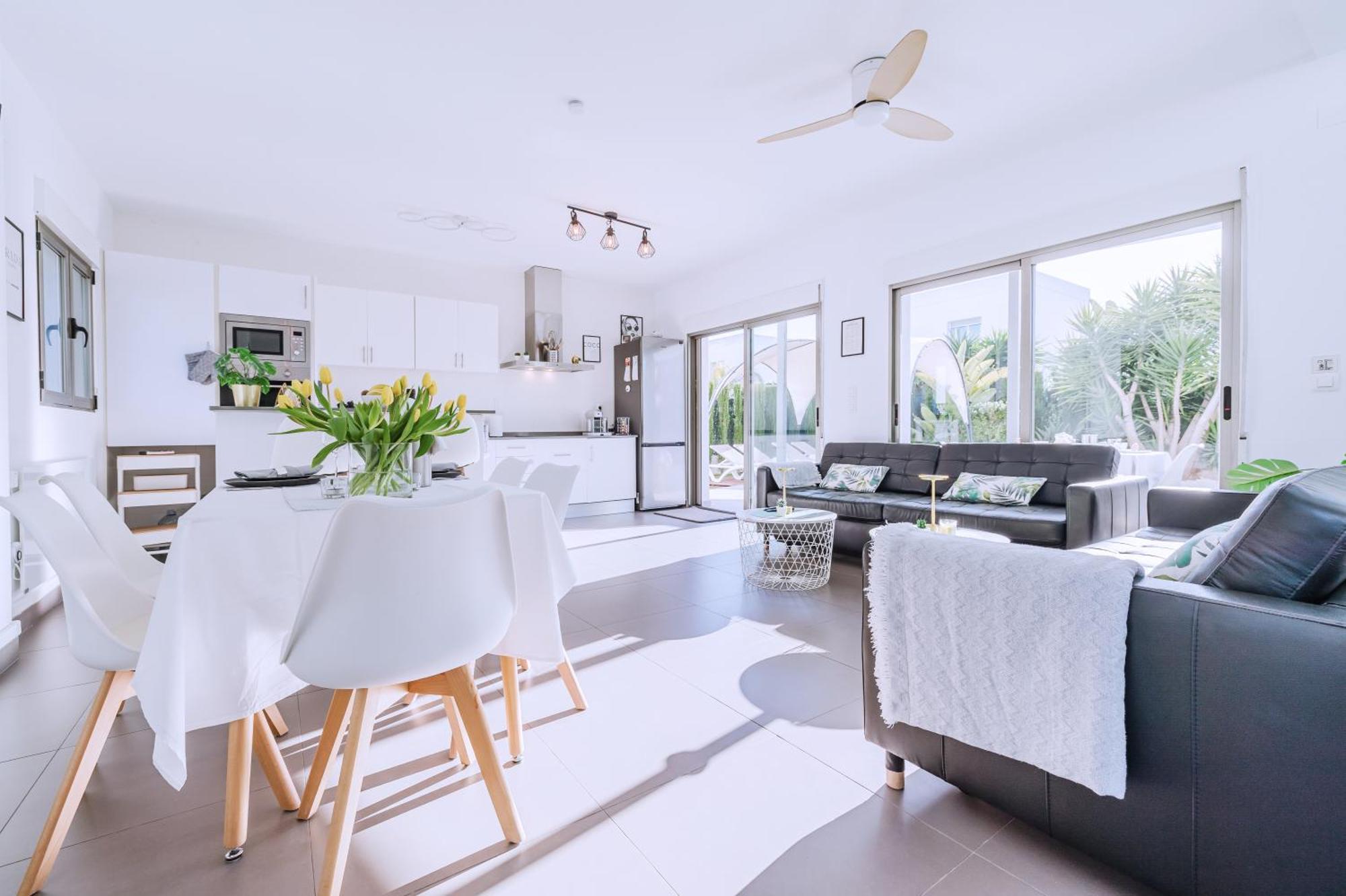 Casa Coco Stylisches Beachhouse Mit Pool & Sundeck Els Poblets Denia Екстер'єр фото